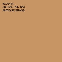 #C79464 - Antique Brass Color Image